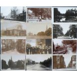 Postcards, a selection of 20 London Suburbs cards all RPs inc. South Audley St (Johns), Roxborough