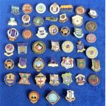 Bowls Badges, a collection of approx. 45 enamelled bowling badges mostly 1940s/60s to include EWBA