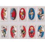 Cigarette cards, Ogden's, AFC Nicknames (set, 50 cards) (gd)