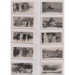 Cigarette cards, Wix, Royal Tour in New Zealand (set, 24 cards) (vg/ex)