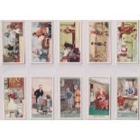 Cigarette cards, Mitchell's, Humorous Drawings (set, 50 cards) (vg/ex)