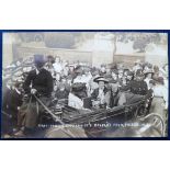 Postcard, Suffragettes, Suffolk, RP, First Ipswich Suffragist’s Release from Prison No. 3, scarce (