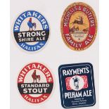 Beer labels, a selection, Mitchells & Butlers, Family Ale, vertical oval (84mm high) (worn with sl
