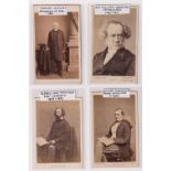 Cartes de Visite, 9 photographs of well known and religious figures to comprise Prime Ministers