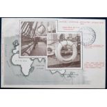 Postcard, Polar Expedition, British National Antarctic Expedition, Wrench Links of the Empire Series