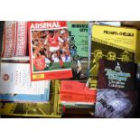 Football programmes, a collection of approx. 300 programmes, mostly late 1960/70's, the majority