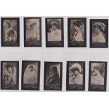 Cigarette cards, South America, La Victoria, Photo Series, Beauties, 20 different cards (4 with
