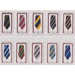 Cigarette cards, John Brumfit, The Public School Ties Series (Old Boys) (set, 50 cards) (vg)