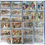 Trade cards, Liebig, a collection of 28 French language sets, with dates ranging from 1913 to 1927