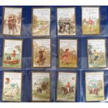 Trade Cards, Huntley & Palmers, two sets, 'P' size, both French, Soldiers of Various Countries (12