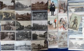 Postcards, a mixed UK topographical collection of approx. 48 cards of Hants, Bucks, Hereford and