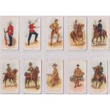 Cigarette cards, Wills (Australia), Types of Commonwealth Forces (set, 50 cards, mixed backs) (