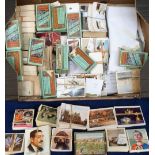 Cigarette cards, a collection of various cards in sets, part sets & odds (100s), various