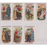 Cigarette cards, Salmon & Gluckstein, Billiard Terms (Large numerals), 7 cards, nos 6, 9, 10, 12,