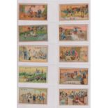 Cigarette cards, China, British Cigarette Co., Chinese Human Interest (set, 72 cards) (many with