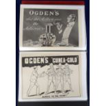 Tobacco advertising, Ogden's, a folder containing 100+ original magazine advertising extracts (
