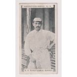 Cigarette card, Anon, Cricketers Series no 6, type card, as per Baker, Faulkner, Glass etc, K S