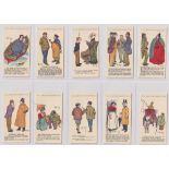Cigarette cards, Smith's, Phil May Sketches (Brown, 4 brands) (set, 50 cards) (vg)