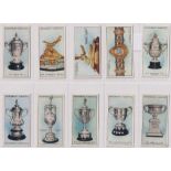 Cigarette cards, Churchman's, Sporting Trophies, 2 sets, standard size (25 cards, mostly gd) & 'L'