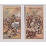 Cigarette cards, Taddy, Victoria Cross Heroes (21-40), two cards, nos 38 & 39 (both vg/ex) (2)