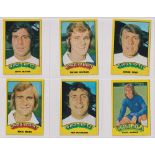 Trade cards, A&BC Gum, Footballers (Red Back, rub coin) (set, 132 cards) (gd/vg, checklist unmarked)