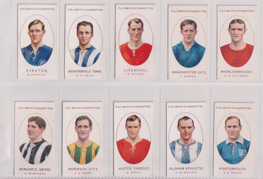 Cigarette cards, Smith's, Football Club Records (Different, 1920) (set, 50 cards) (mostly gd/vg) - Image 7 of 10