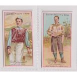 Cigarette cards, Phillips, General Interest Series, Football, two cards, W.C. Athersmith, Aston