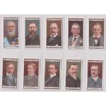 Cigarette cards, Hignett's, Modern Statesmen (Pioneer Cigarettes) (set, 25 cards) (ex)