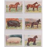 Cigarette cards, Player's, two sets, British Live Stock (Overseas) 'L' size (25 cards) & Live