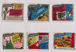 Trade cards, Anglo American Chewing Gum Ltd, Strange But True (Wax paper issue) (set, 72 cards) (