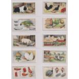 Cigarette cards, Faulkner's, Our Pets, 1st & 2nd Series, (two complete sets, 25 cards in each), (one