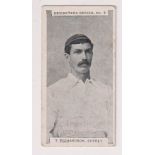 Cigarette card, Faulkner's, Cricketers Series, type card, no 7, T. Richardson, Surrey (gd) (1)