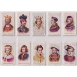 Cigarette cards, Hill's, Prince of Wales Series, (set, 20 cards) (foxing to backs, few fair, rest