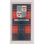 Cigarette card, Duncan's, Scottish Clans, Arms of Chiefs (Black back), type card, Fraser (gd) (1)