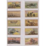 Cigarette cards, China, Nanyang, Weapons of War, (set, 40 cards) (gd/vg)