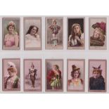 Cigarette cards, USA, Kinney, Actresses, 25 different cards mixed selection from Groups 2-4 (gd) (