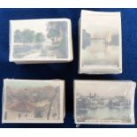 Cigarette cards, Bucktrout, Around the World/Places of Interest (set of 416 hand coloured
