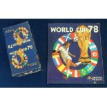 Trade stickers, Football, Panini, World Cup 78, a counter display box part complete with approx.