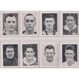 Cigarette cards, Hill's, 2 sets, Popular Footballers Series B 'M' size (20 cards) & Famous