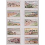 Cigarette cards, Wills, Seaside Resorts, (set 50 cards) (mixed backs) (a few with sl trim and a