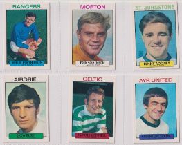 Trade cards, A&BC Gum, Footballers (Did You Know, Scottish, 1-73) (set, 73 cards) (ex, checklist