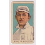 Cigarette card, USA, Peoples Tobacco Co, Baseball Player ('Kotton Tobacco' back), type card,