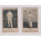 Cigarette cards, Ogden's, Cricketers & Sportsmen, Cricketers, two cards, Joe Darling & W. Howell,