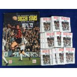 Trade stickers, F.K.S, The Wonderful World of Soccer Stars 1971/72, unused album in good condition