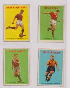 Trade cards, A&BC Gum, Footballers (Football Quiz 1-29) (set, 49 cards) (fair condition, checklist