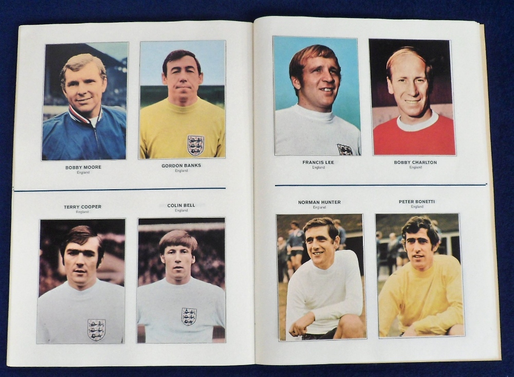 Trade cards, Germany, Bergmann, Mexico 70, special album complete with all 96 cards '1X Fussball - Image 3 of 3