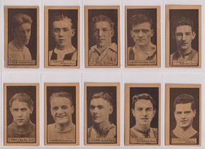 Trade cards, Thomson, This Year's Top Form Footballers (set, 24 cards) (gd)