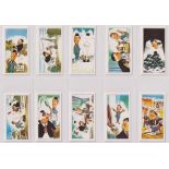 Trade cards, Primrose Confectionery, Laurel & Hardy (set, 50 cards) (ex)