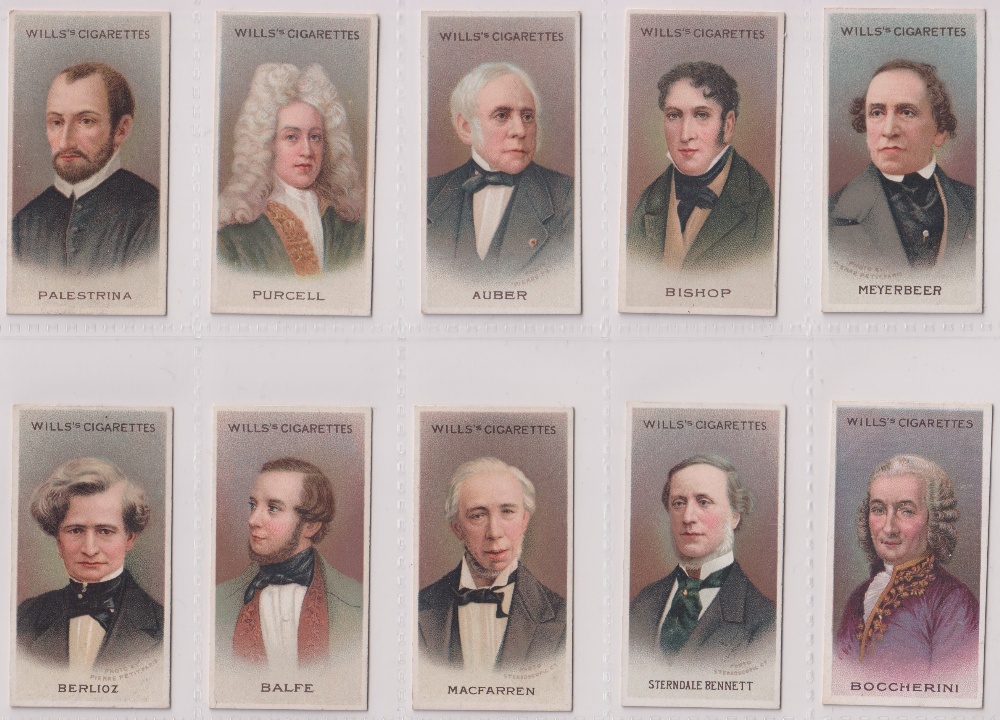 Cigarette cards, Wills, Musical Celebrities 1st & 2nd Series (two sets, 50 cards in each) (vg) ( - Image 3 of 4