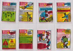 Trade cards, Anglo Confectionery, Soccer Hints (Wax paper issue) (set, 72 cards) (ex)